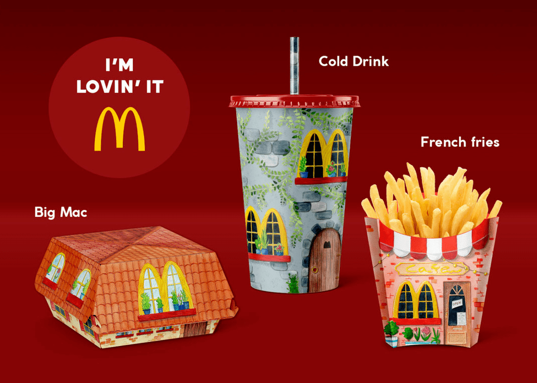 麥當勞創意食品包裝設計 廣告美學與收藏價值的完美融合